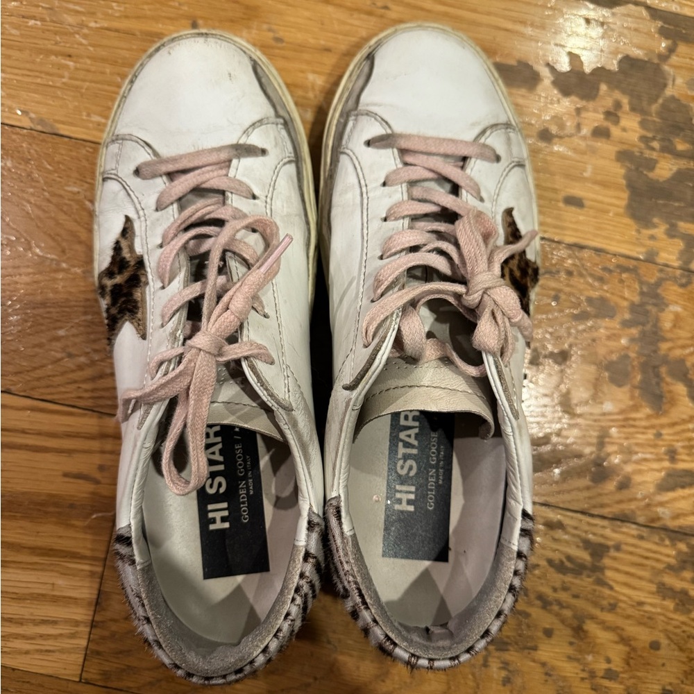 Golden Goose Hi Star Sneakers